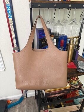 Cuyana System Tote 16” Cappuccino